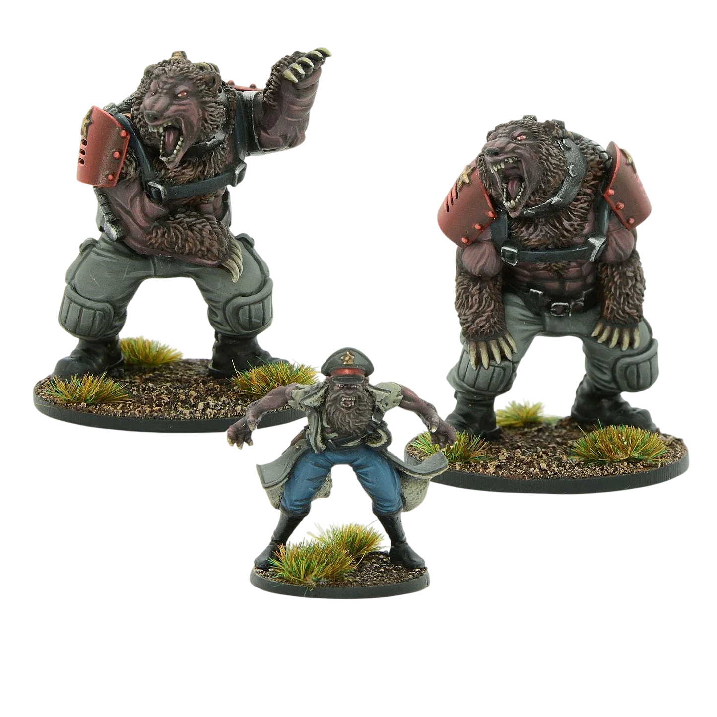 Soviet Commissar Gregor Drugov (Custom Painted) (Assembled)