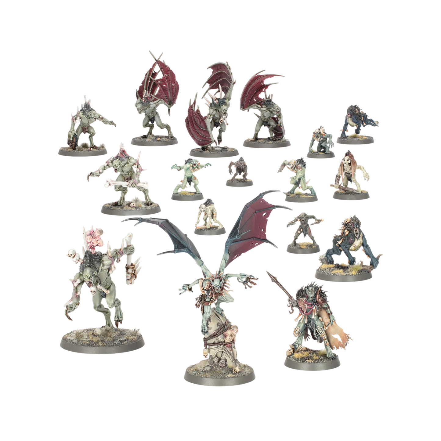 Spearhead: Flesh-eater Courts – Charnel Watch (Unpainted) (Assembled)