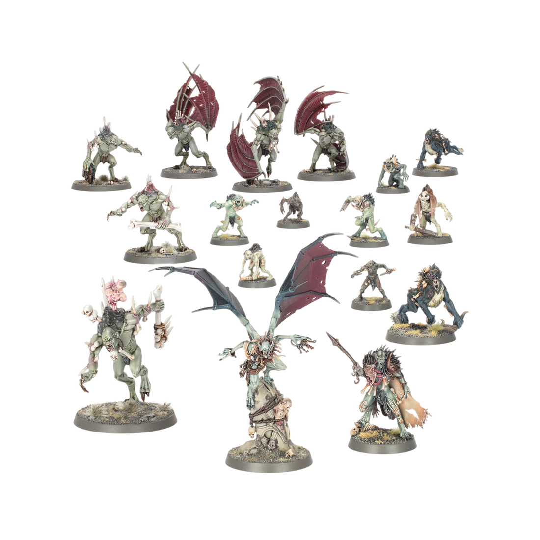 Spearhead: Flesh-eater Courts – Charnel Watch (Custom Painted) (Assembled)