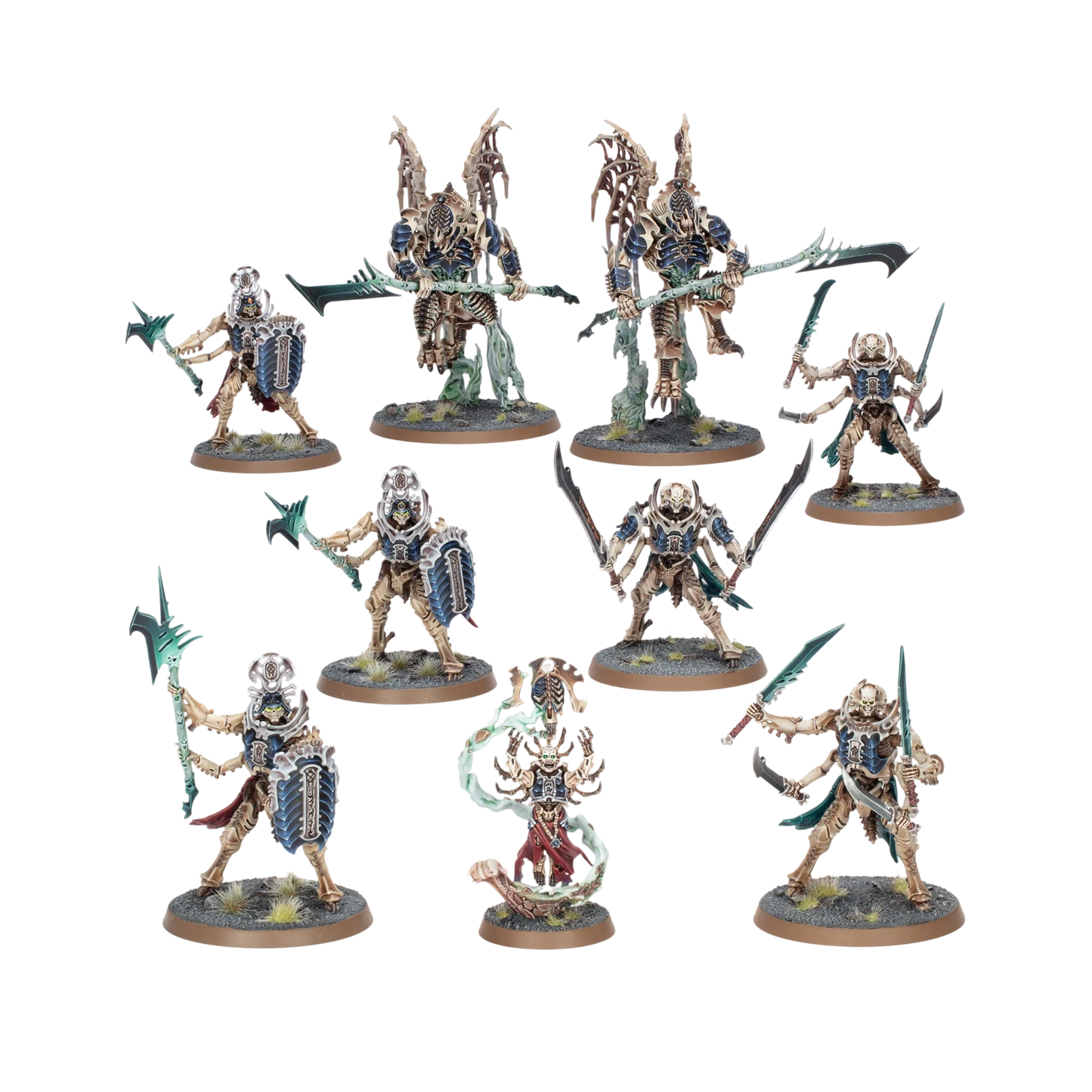 Spearhead: Ossiarch Bonereapers – Mortisan Elite (New on Sprue)