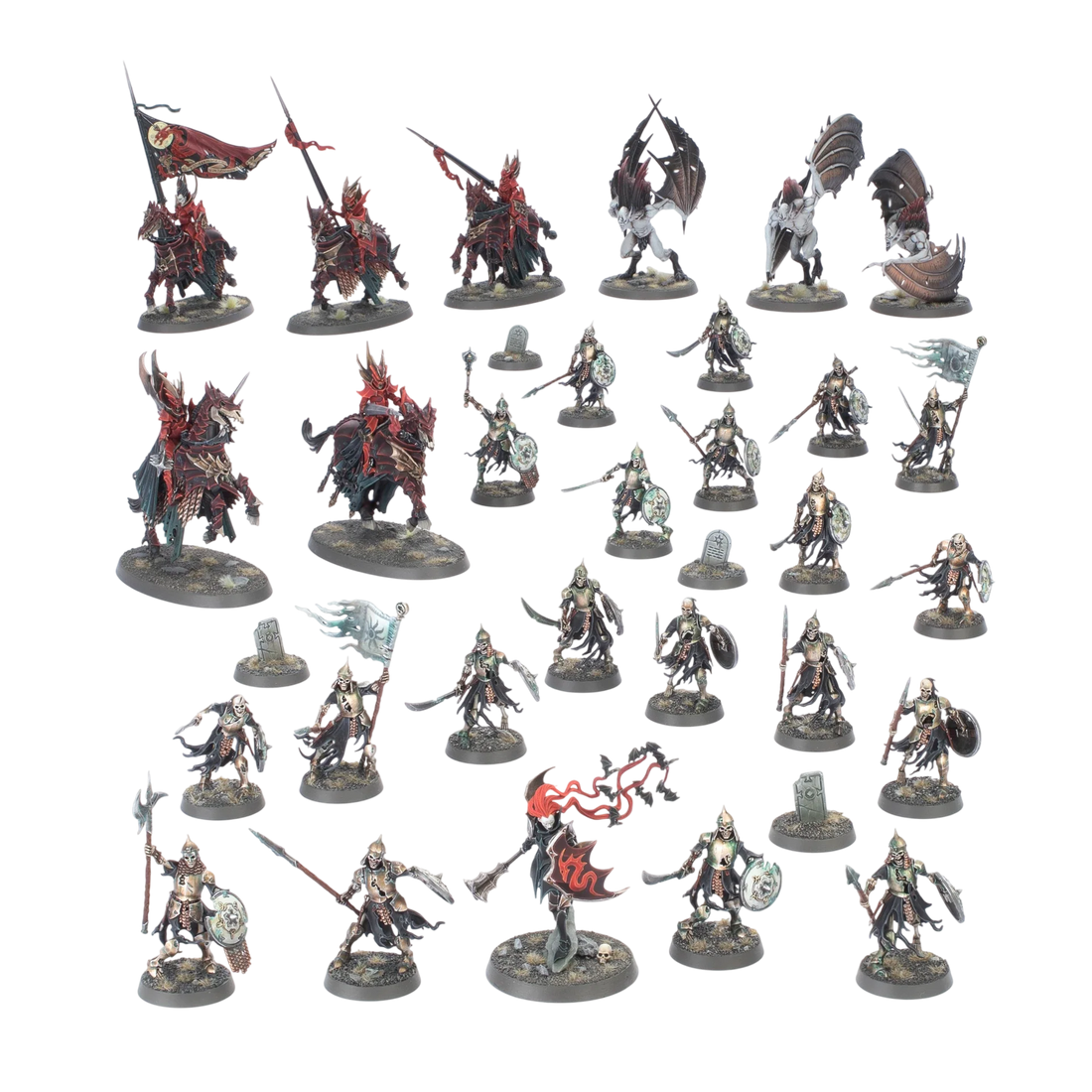 Spearhead: Soulblight Gravelords – Bloodcrave Hunt (Unpainted) (Assembled)