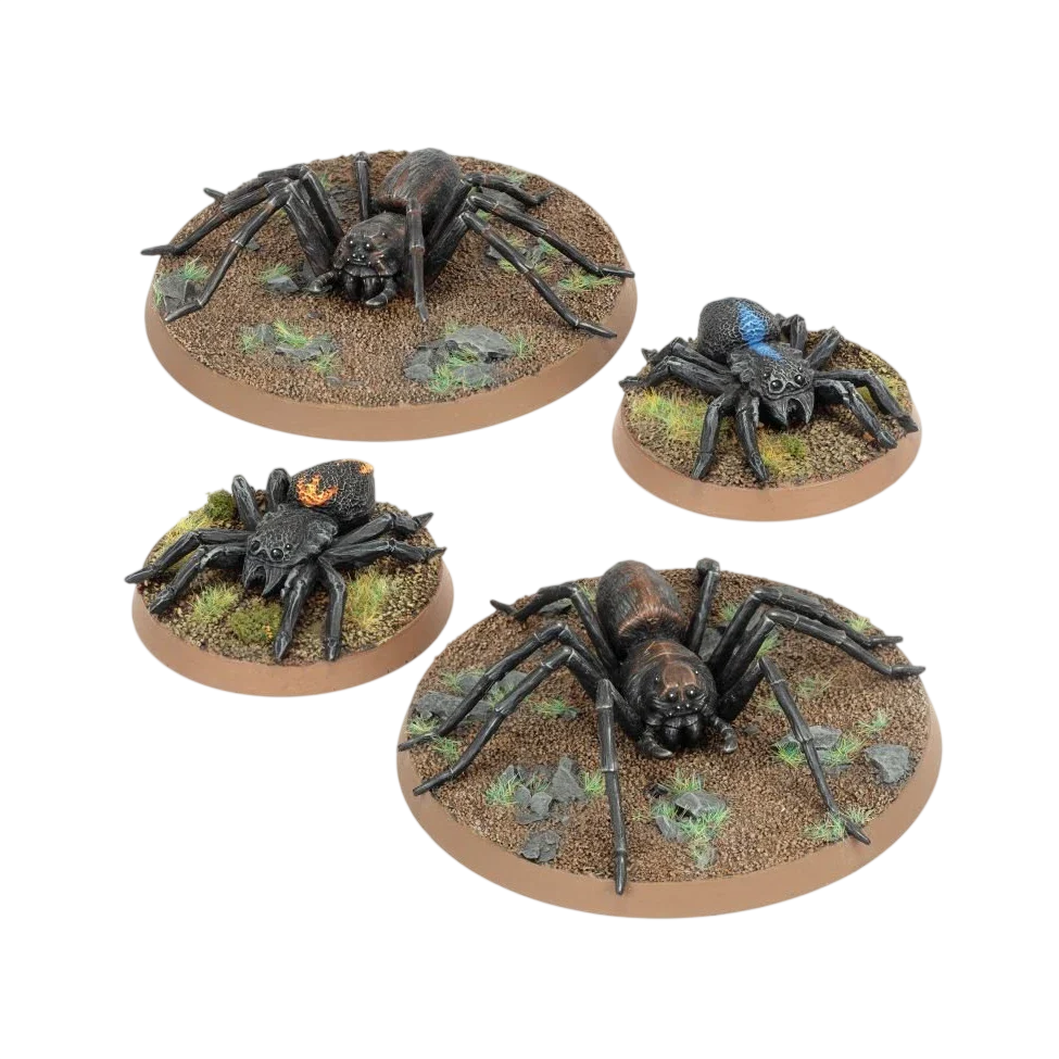 Spiders of Middle-earth™ (Custom Painted) (Assembled)