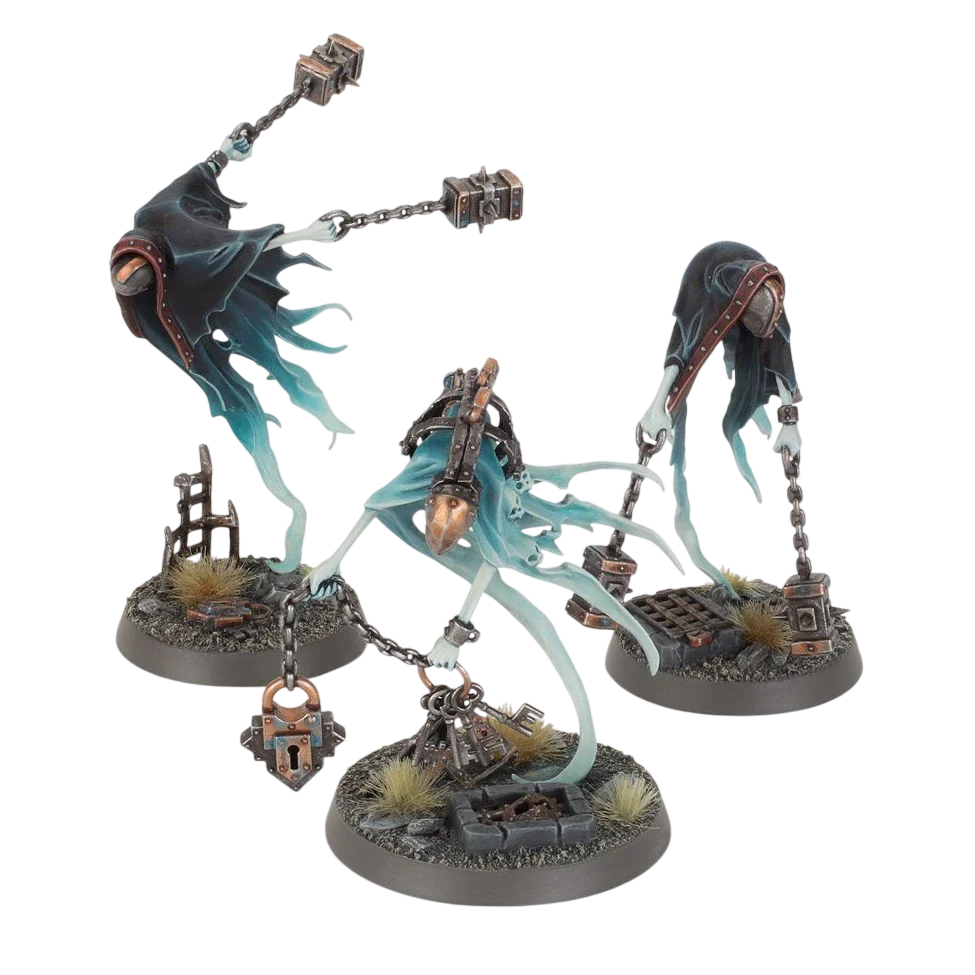 Spirit Torment and Chainghasts (Custom Painted) (Assembled)