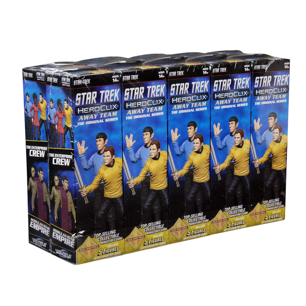 Star Trek HeroClix Away Team: The Original Series Brick (New in Box)