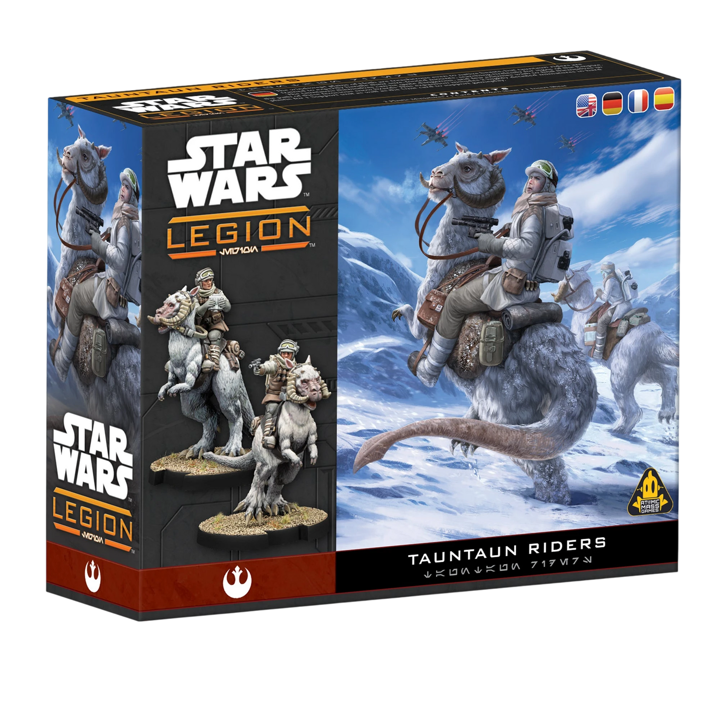 Star Wars: Legion - Tauntaun Riders (Unpainted) (Assembled)