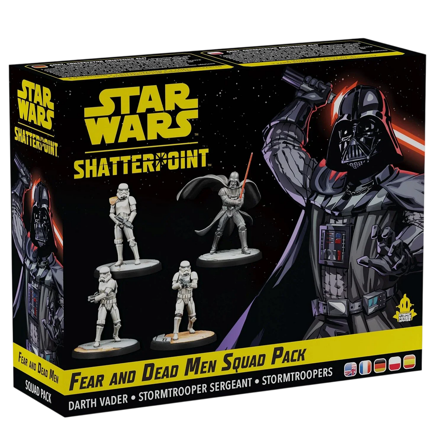 Star Wars: Shatterpoint - Fear and Dead Men Squad Pack (Custom Painted) (Assembled)