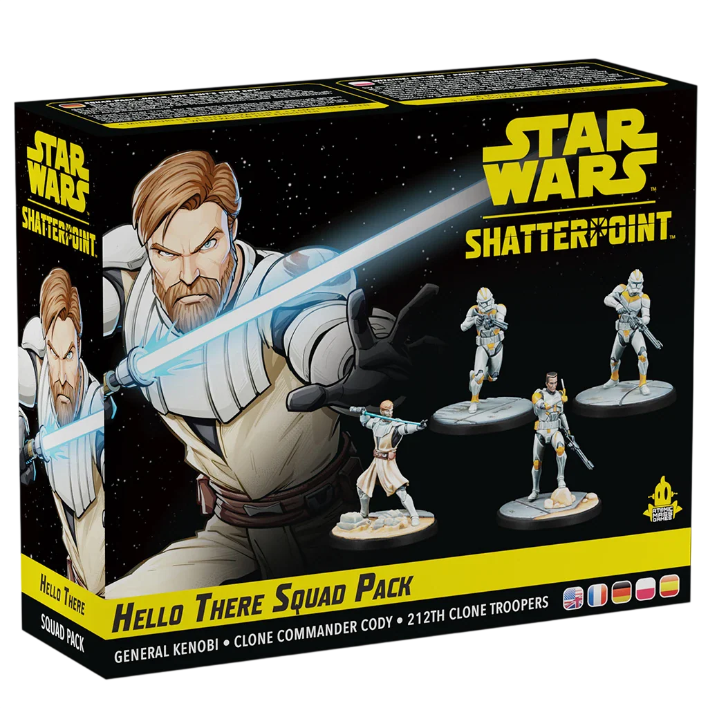 Star Wars: Shatterpoint - Hello There: General Obi-Wan Kenobi Squad Pack (New on Sprue)