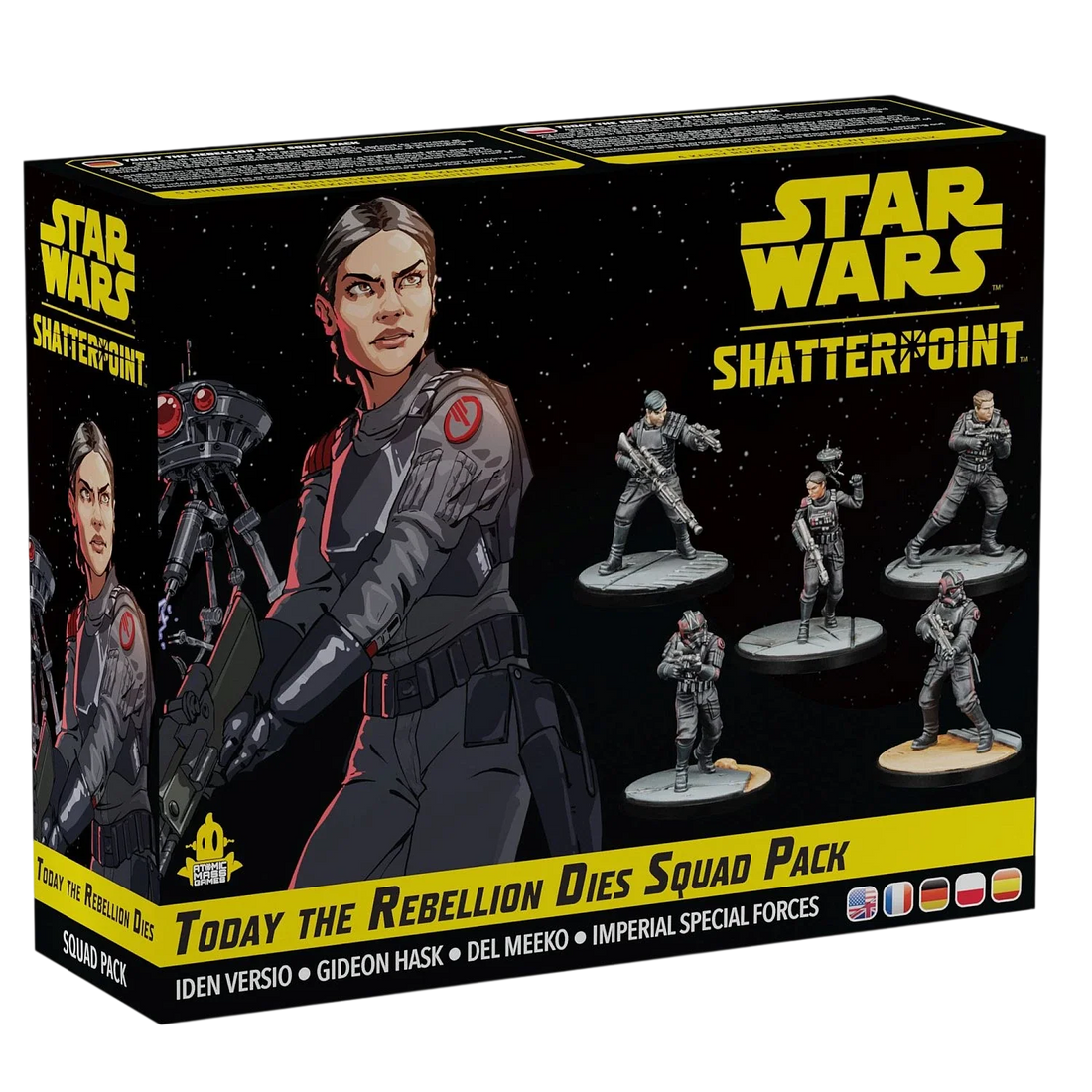 Star Wars: Shatterpoint - Today the Rebellion Dies Squad Pack (Unpainted) (Assembled)