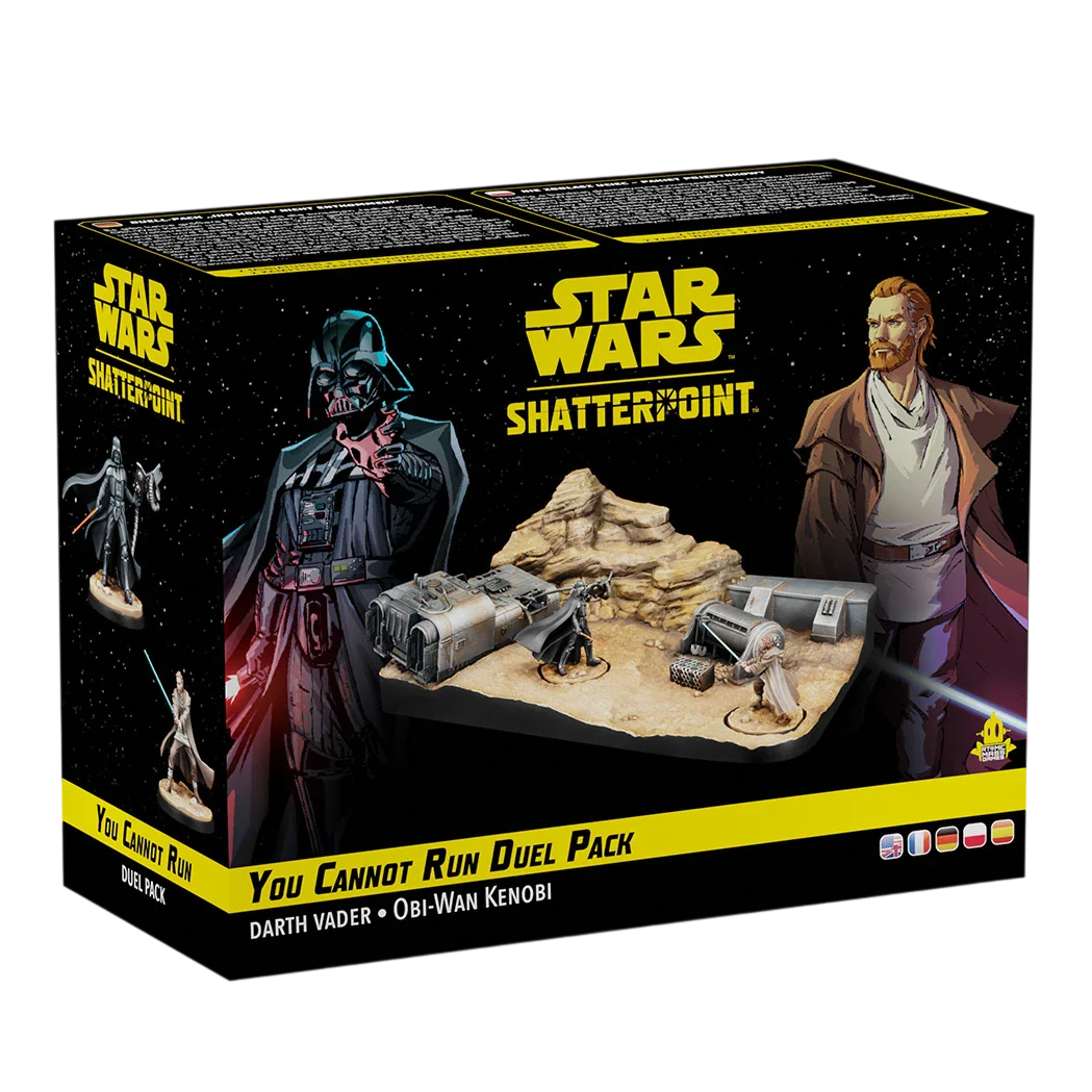 Star Wars: Shatterpoint - You Cannot Run Duel Pack (New on Sprue)