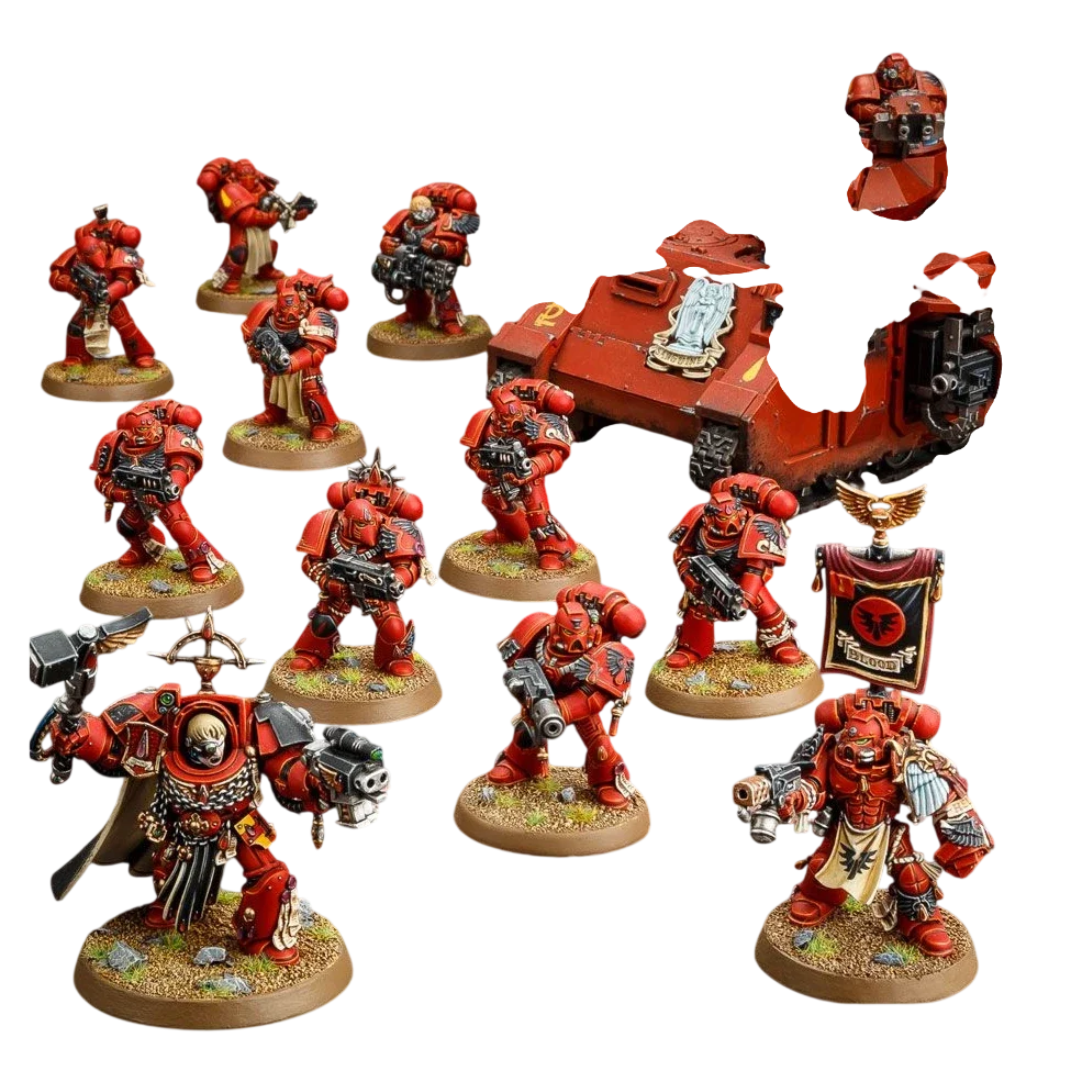 Start Collecting! Blood Angels (Unpainted) (Assembled)