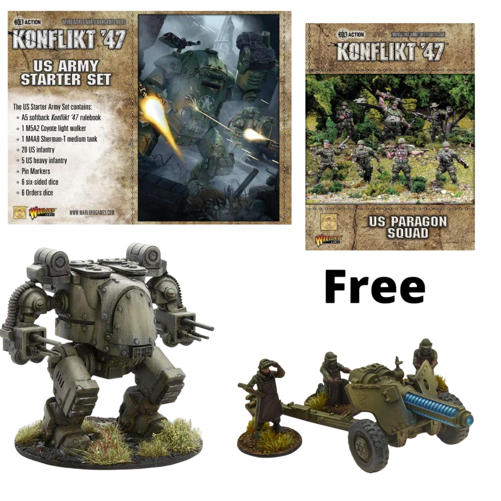 Start Collecting: Konflikt '47 US (Unpainted) (Assembled)