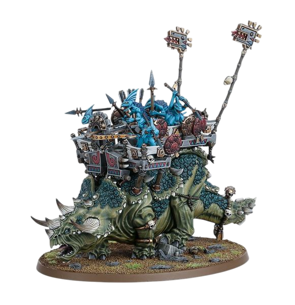 Stegadon (Custom Painted) (Assembled)