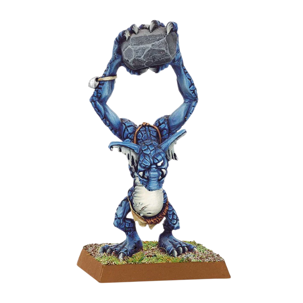 Stone Troll with Giant Rock (New on Sprue)