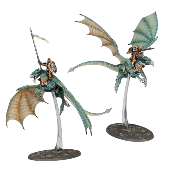 Stormdrake Guard (Unpainted) (Assembled) from Age of Sigmar