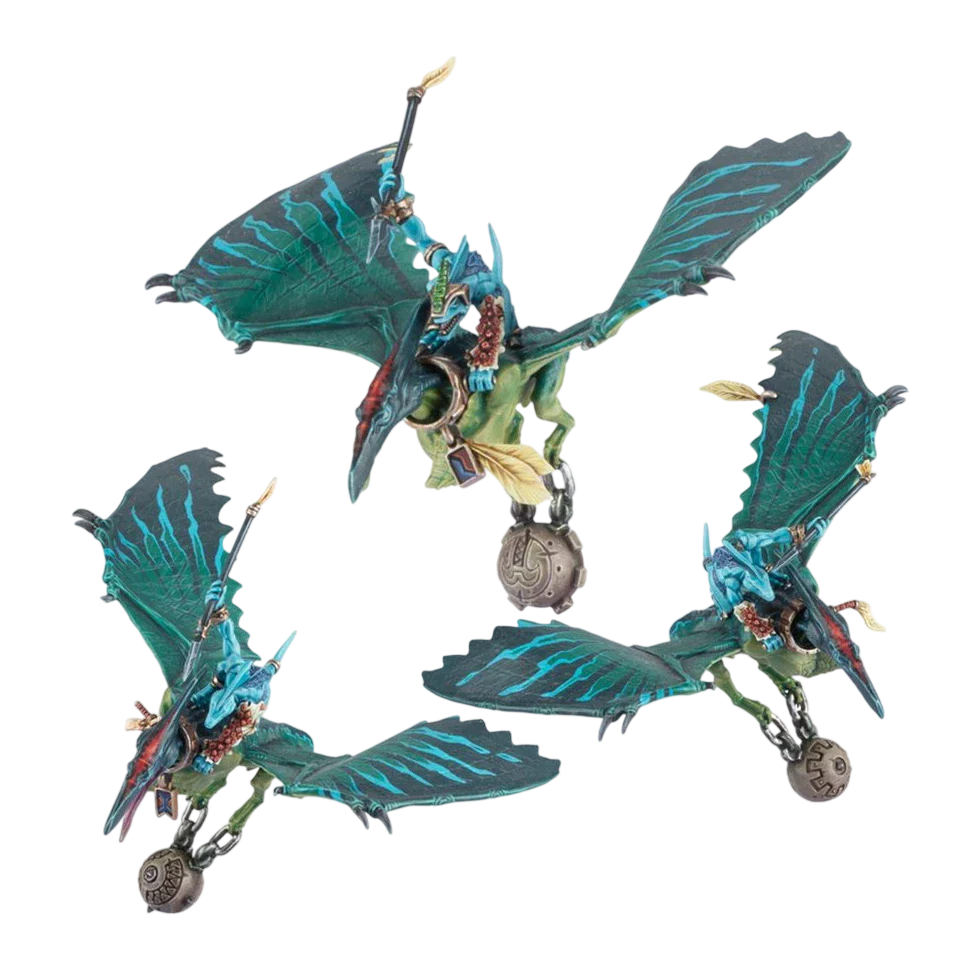 Terradon Riders (Custom Painted) (Assembled)