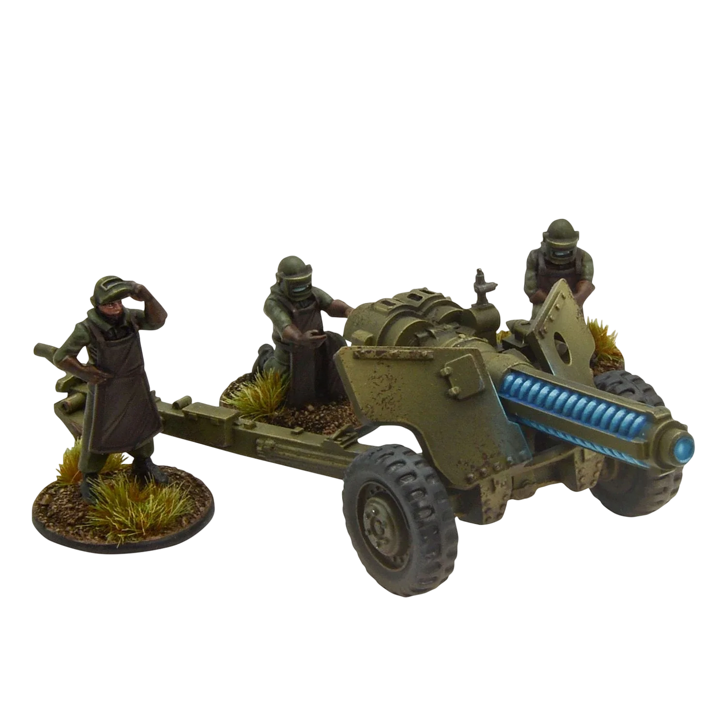 Tesla AT Gun (British Army crew) (New on Sprue)