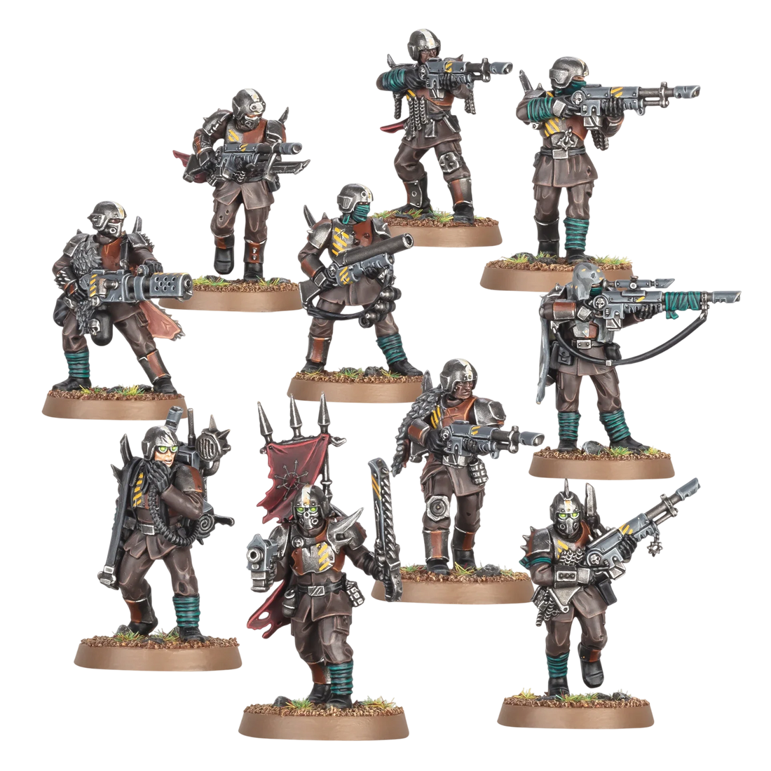 Traitor Guardsmen Squad (New on Sprue)