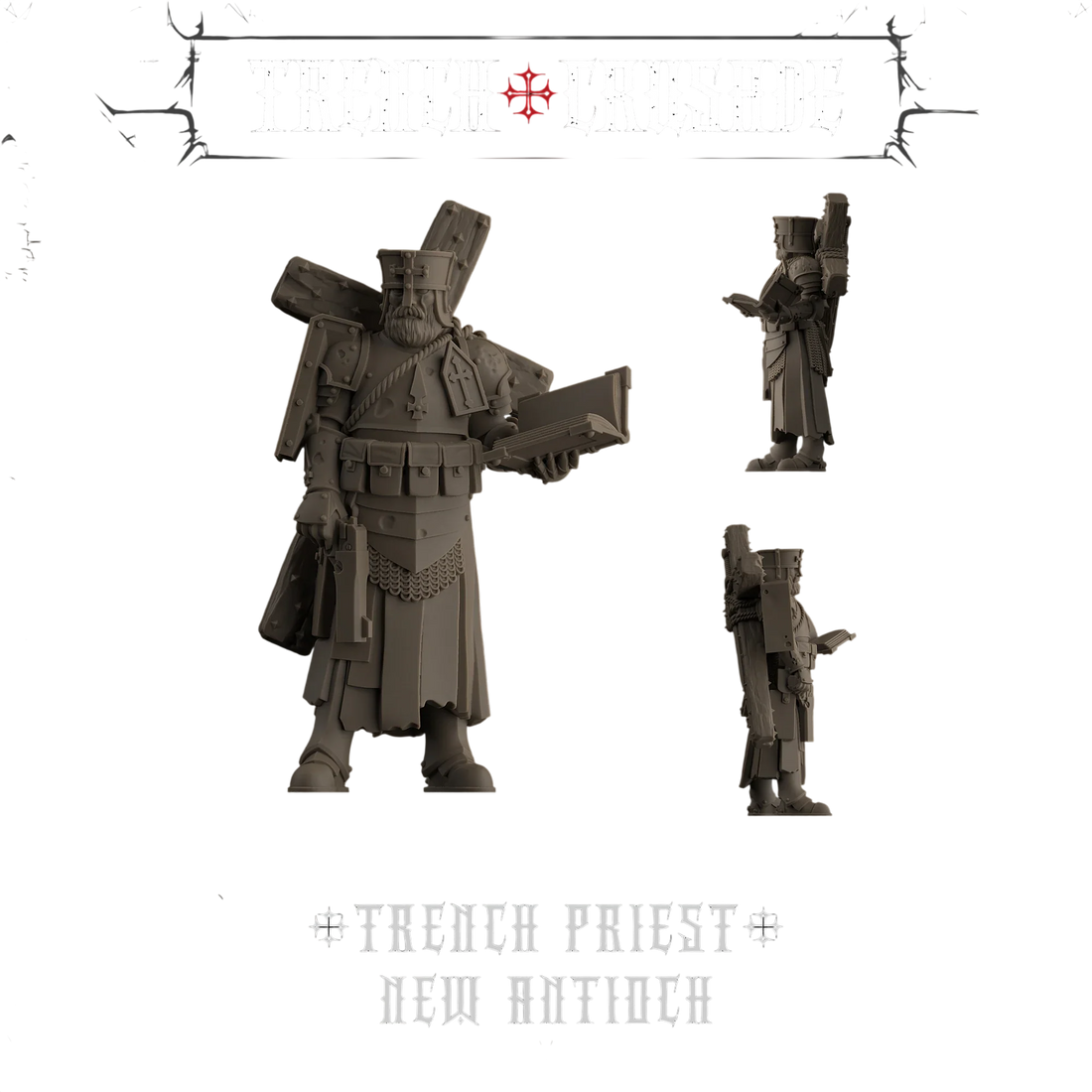 Trench Cleric - New Antioch (Unpainted) (Assembled)