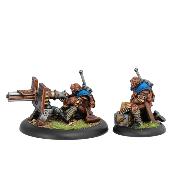Trencher Chain Gun Crew (Custom Painted) (Assembled)