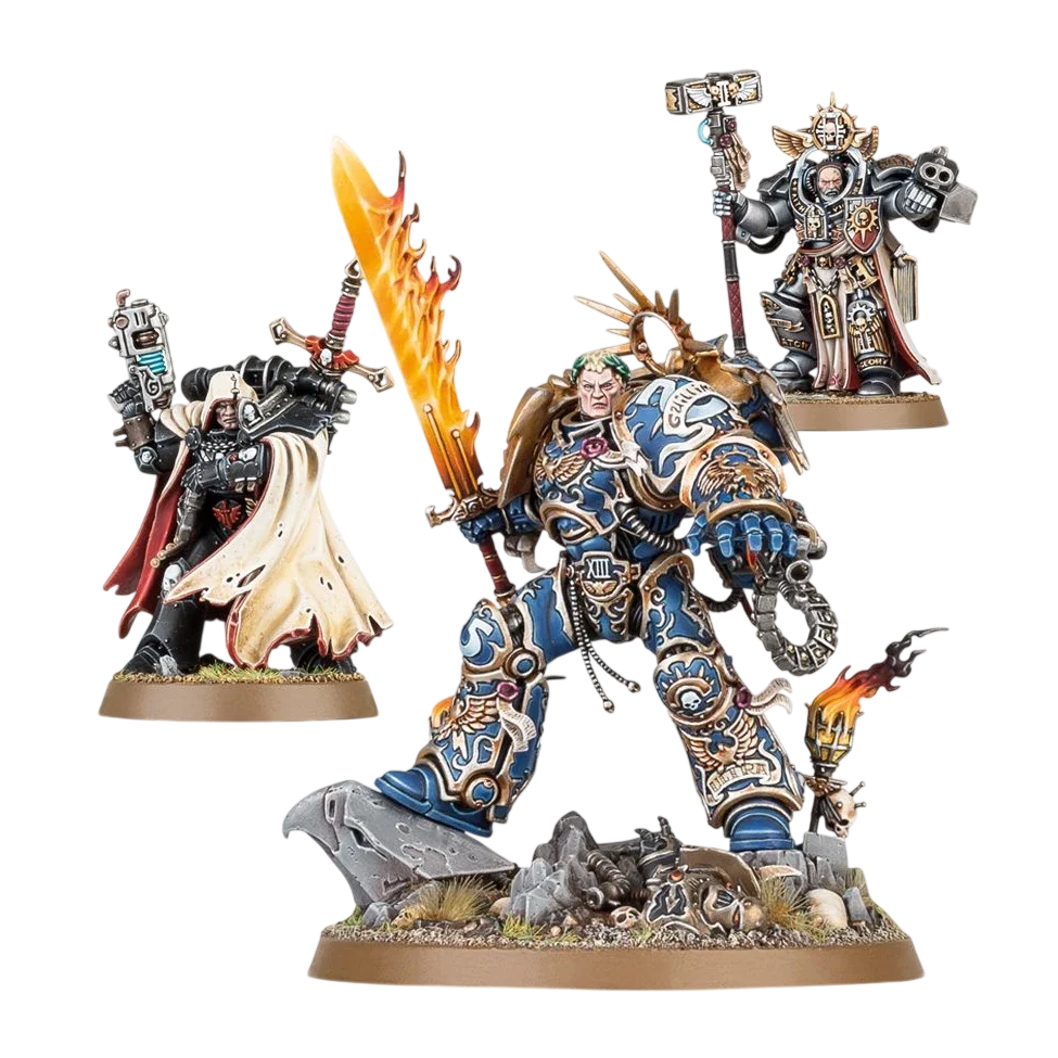 Triumvirate of the Primarch (Unpainted) (Assembled)