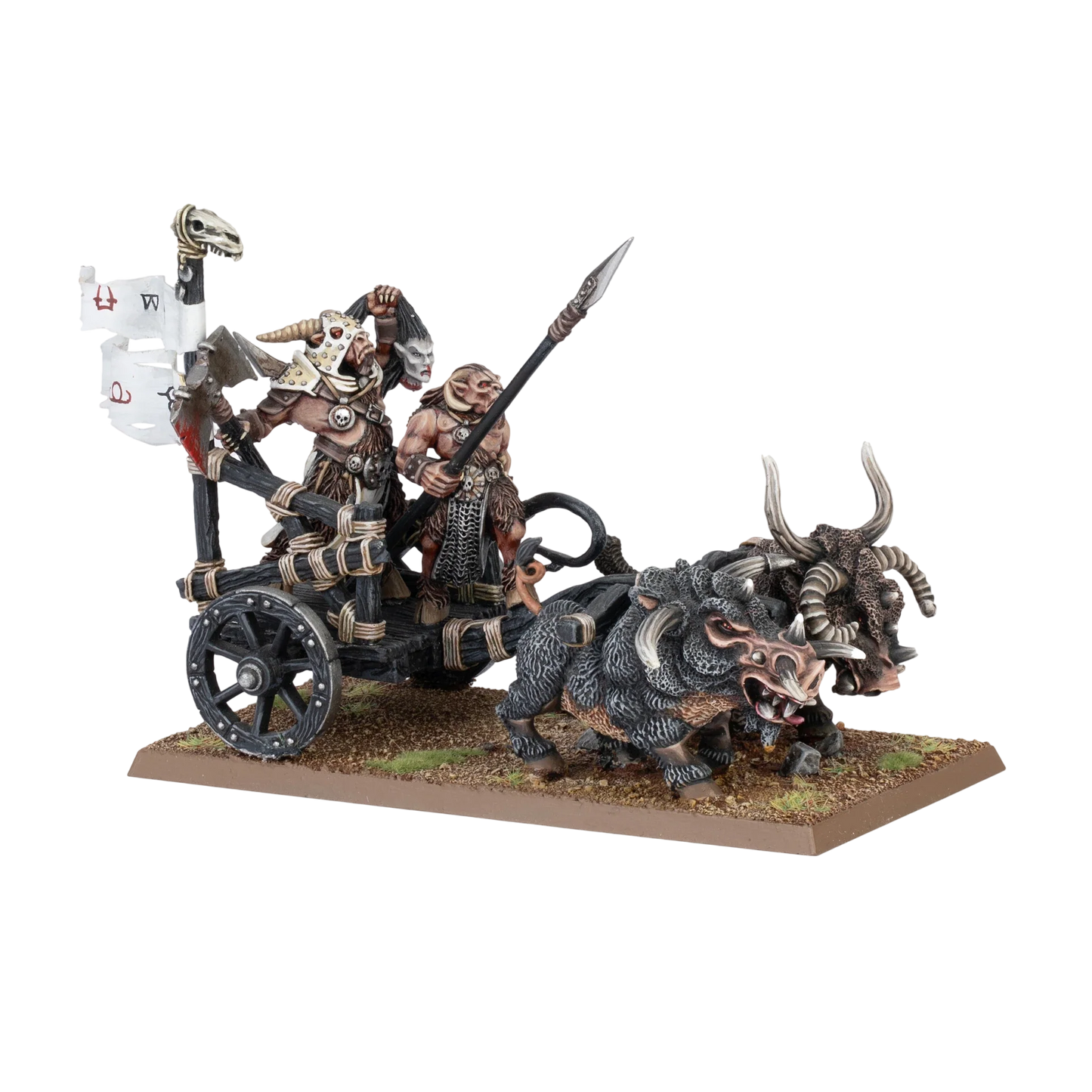 Tuskgor Chariot (New in Box) from Warhammer: The Old World