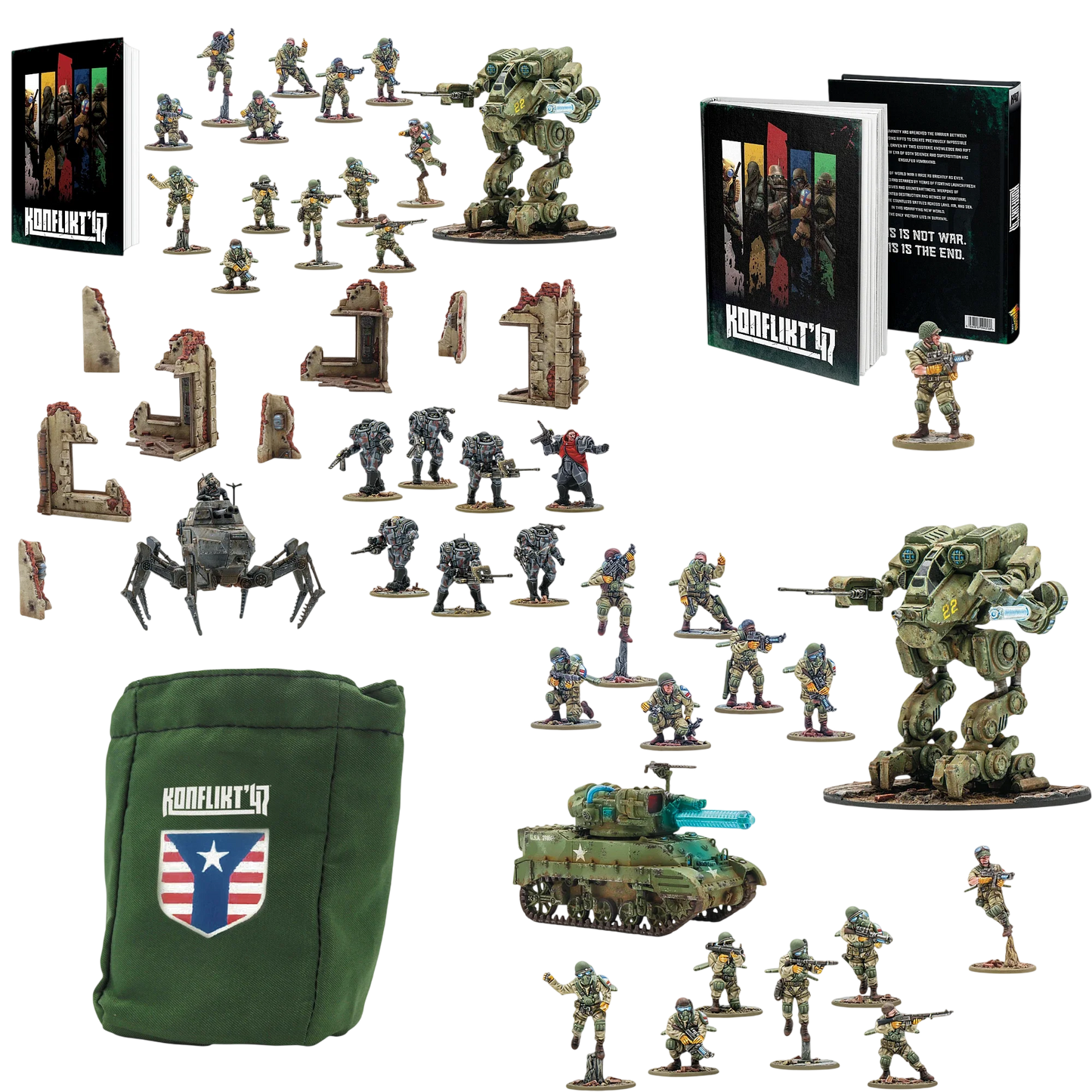 USA All In Bundle (New on Sprue)