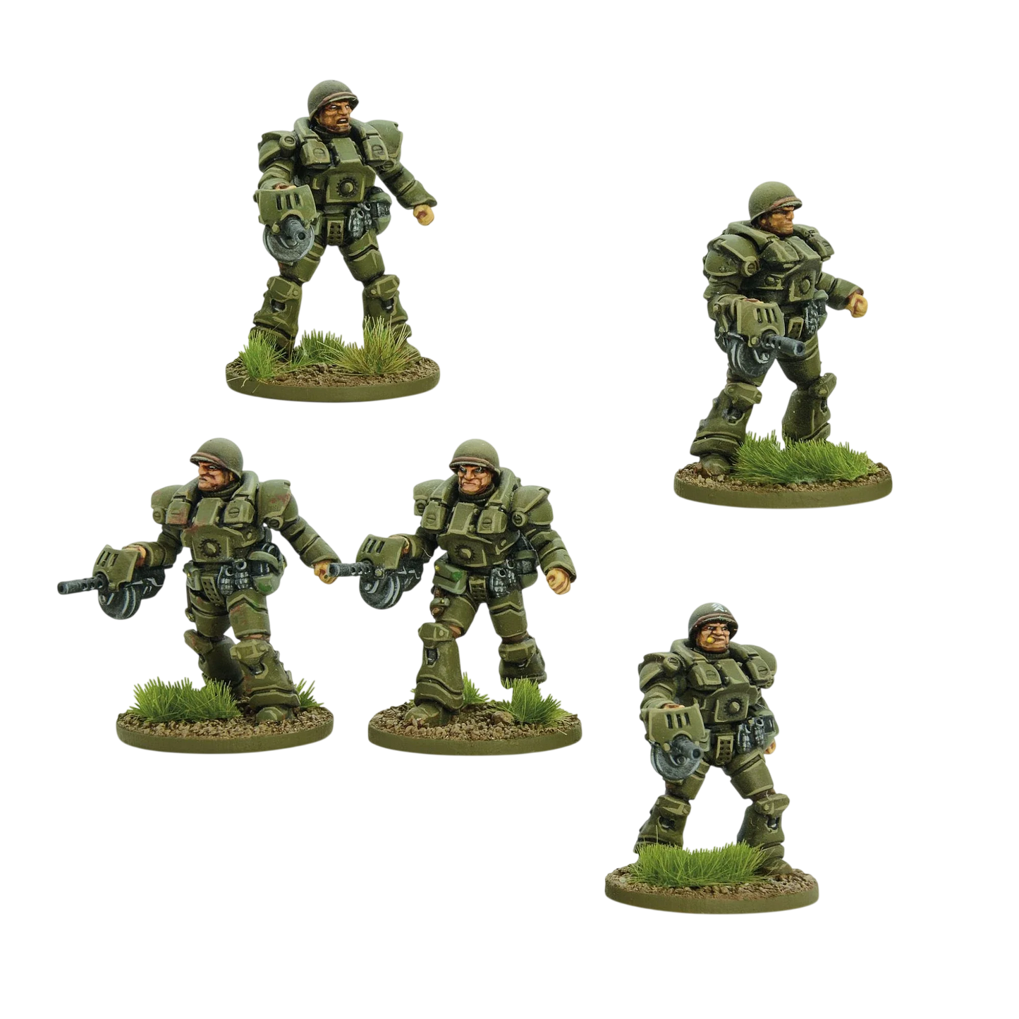 US Heavy infantry (Custom Painted) (Assembled)