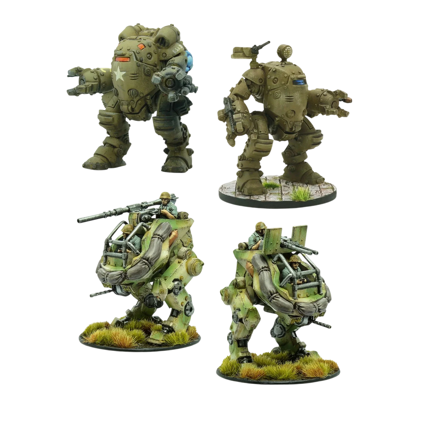 US Light Walker Platoon (Custom Painted) (Assembled)