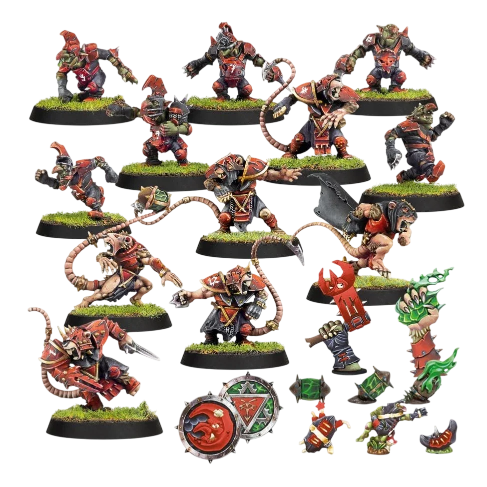 Underworld Denizens Blood Bowl Team - The Underworld Creepers (Unpainted) (Assembled)
