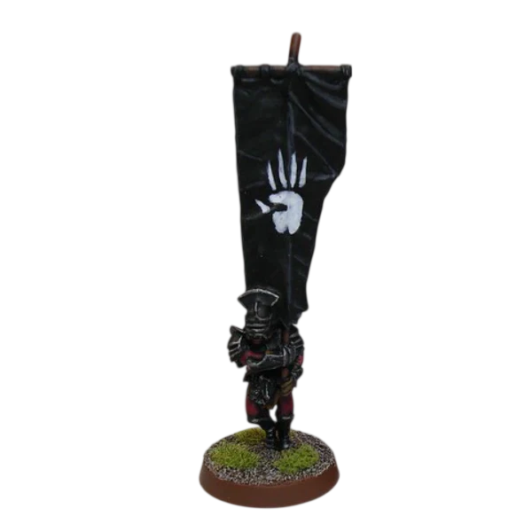 Uruk-hai Banner Bearer (Custom Painted) (Assembled)
