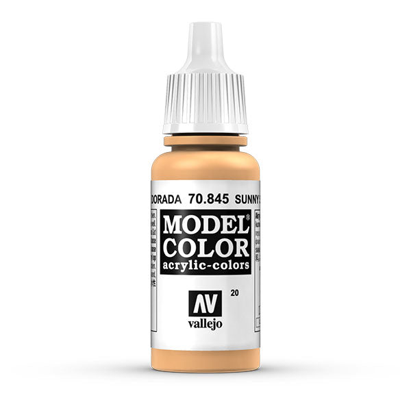 Vallejo Model Color: Sunny Skin Tone (70.845) - 17ml
