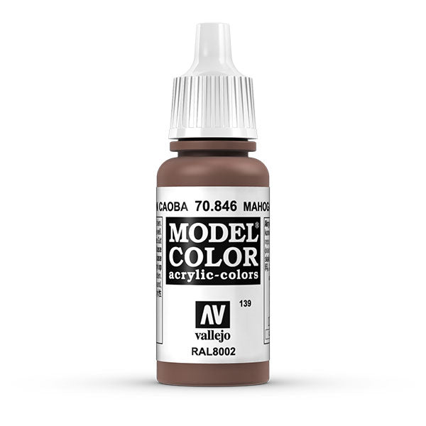 Vallejo Model Color: Mahogany Brown (70.846) - 17ml