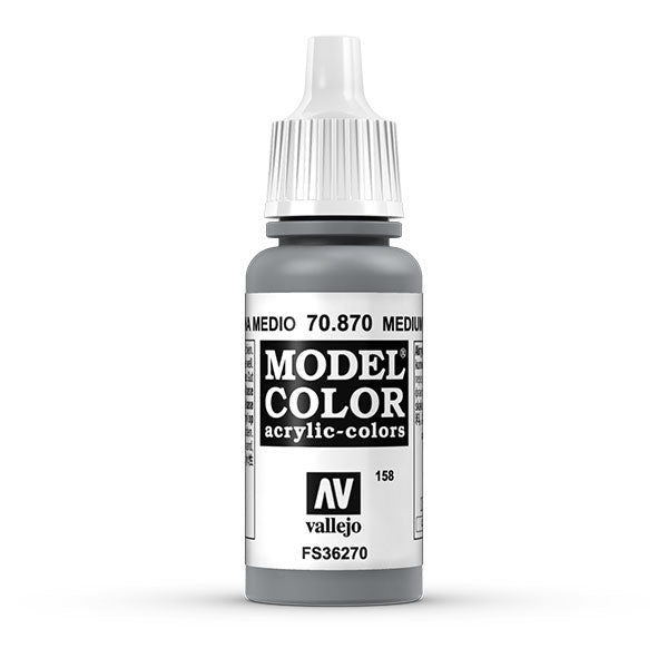 Vallejo Model Color: Medium Sea Grey (70.870) - 17ml