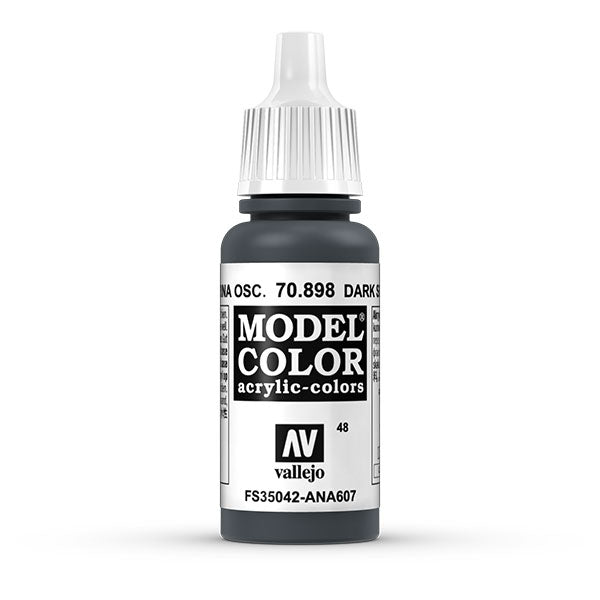 Vallejo Model Color: Dark Sea Blue (70.898) - 17ml
