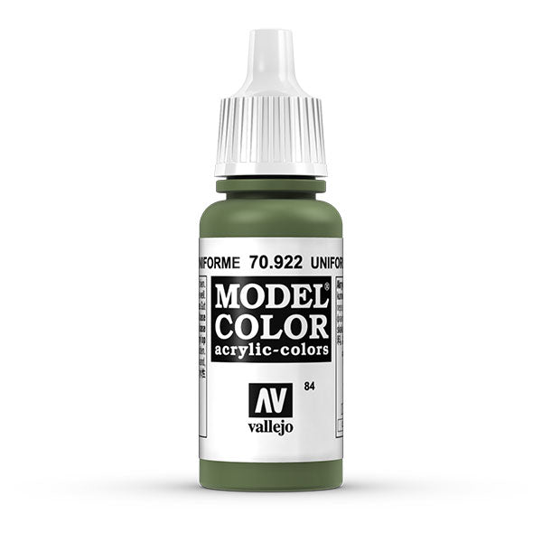 Vallejo Model Color: Uniform Green (70.922) - 17ml