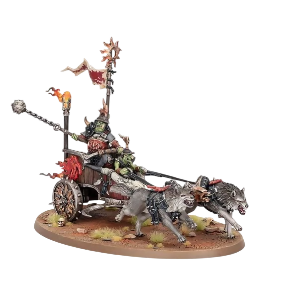 Snarlboss/Frazzlegit Shaman on War-wheela (New in Box)