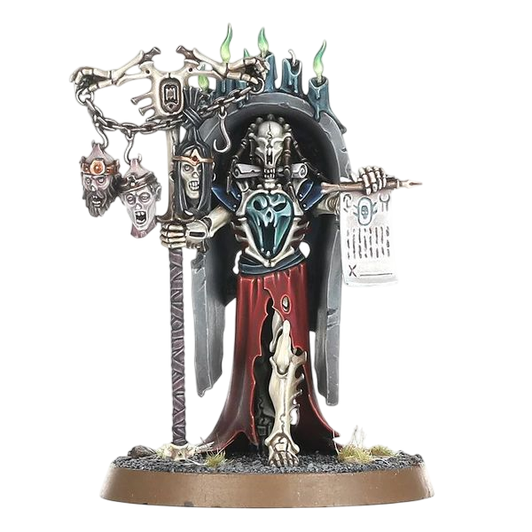 Vokmortian, Master of the Bone-Tithe (Unpainted) (Assembled) from Age of Sigmar