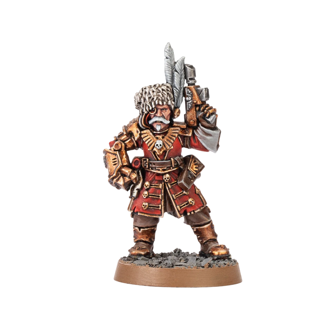 Vostroyan Commander with Power Fist (New on Sprue)
