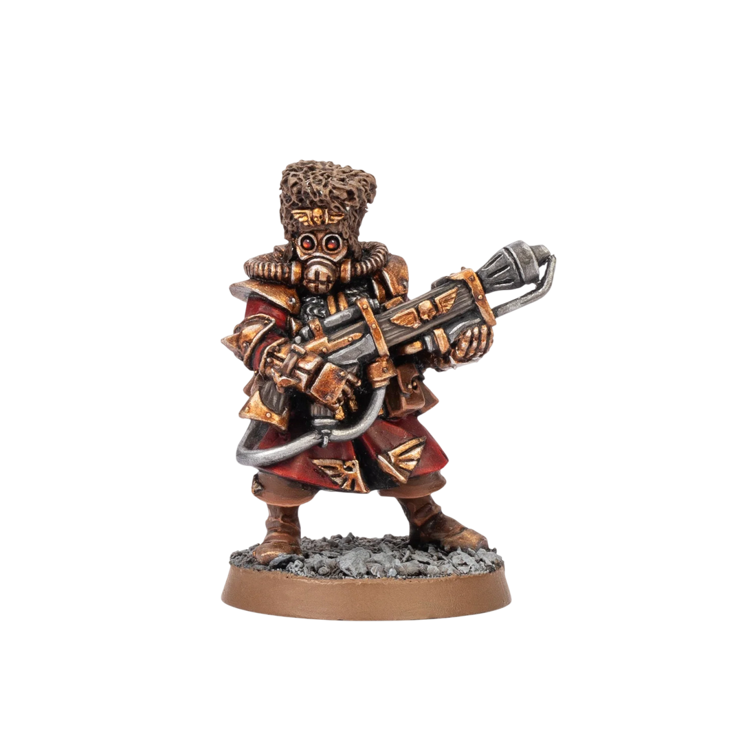 Vostroyan Guardsman with Flamer (New on Sprue)