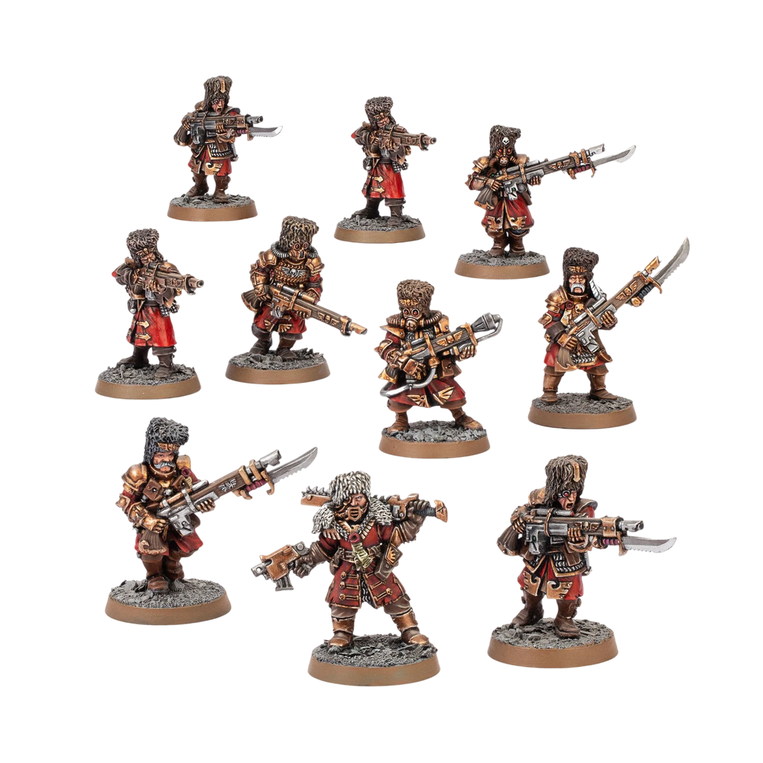 Vostroyan Squad (New on Sprue)
