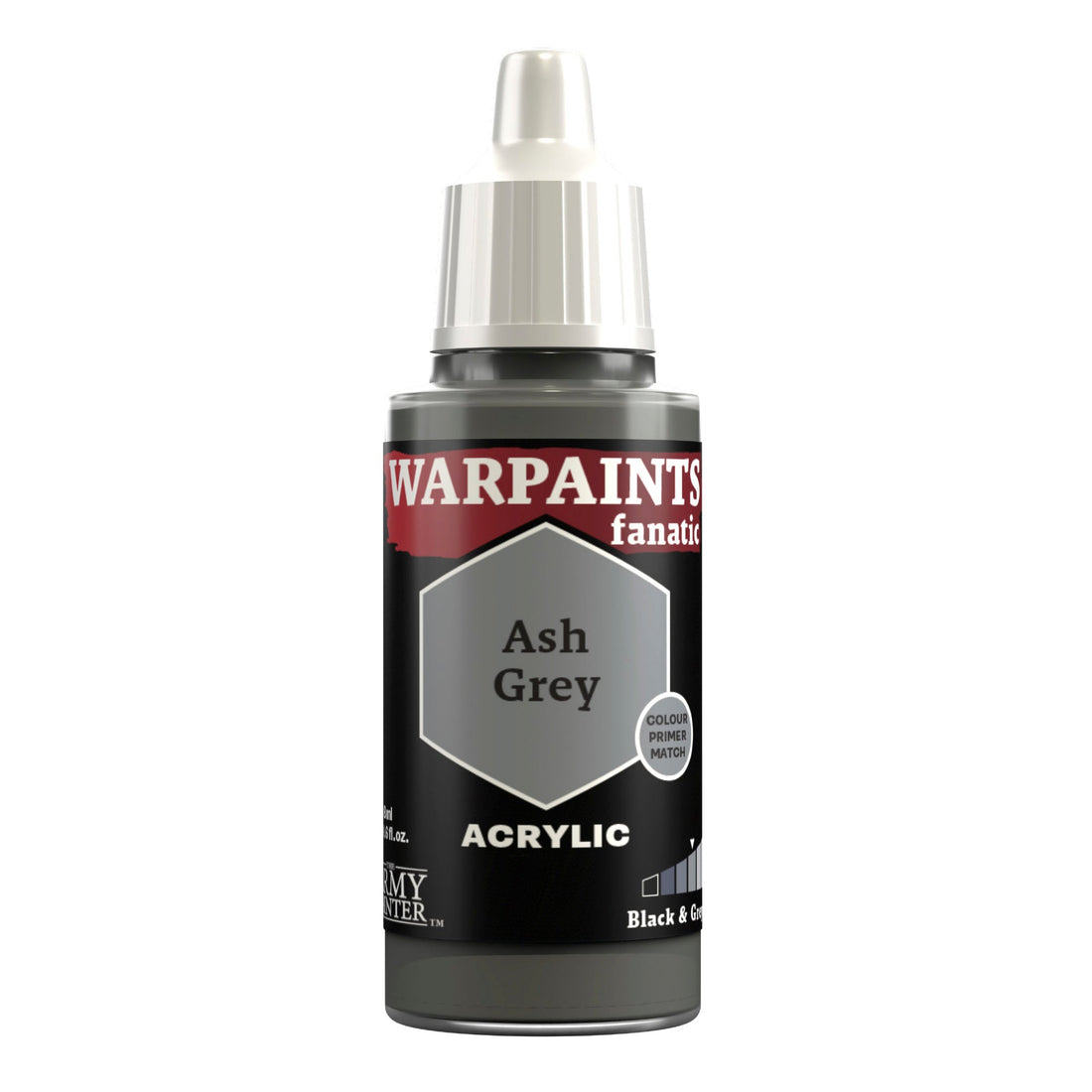 The Army Painter: Warpaints Fanatic: Ash Grey (New in Box)