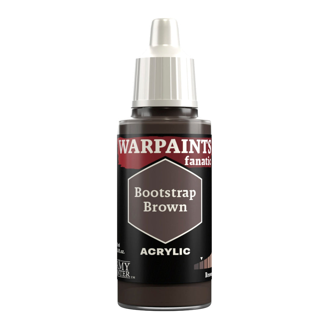 The Army Painter: Warpaints Fanatic: Bootstrap Brown (New in Box)