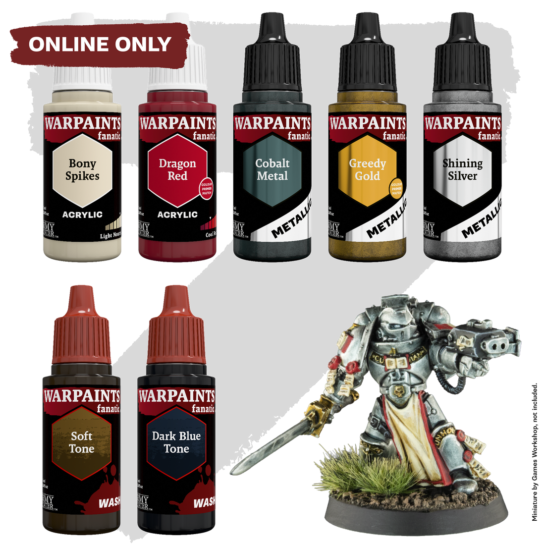 The Army Painter: Combat Se7ens: Sanctified Silver Relic Armour