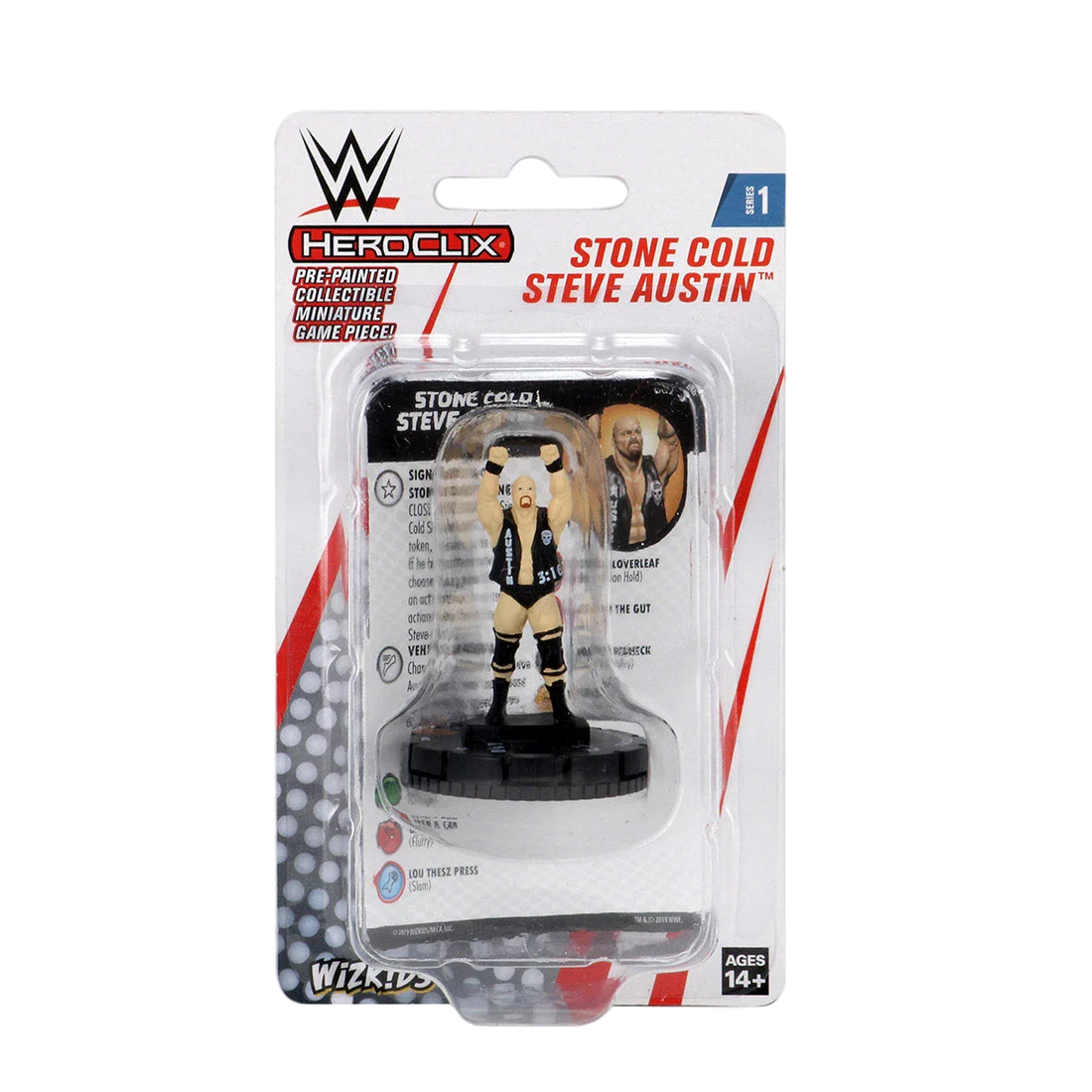 WWE HeroClix: Stone Cold Steve Austin Expansion Pack (Prepainted)