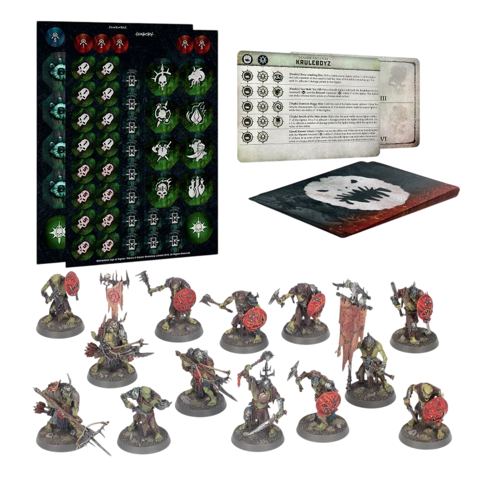 Warcry: Kruleboyz (Unpainted) (Assembled)