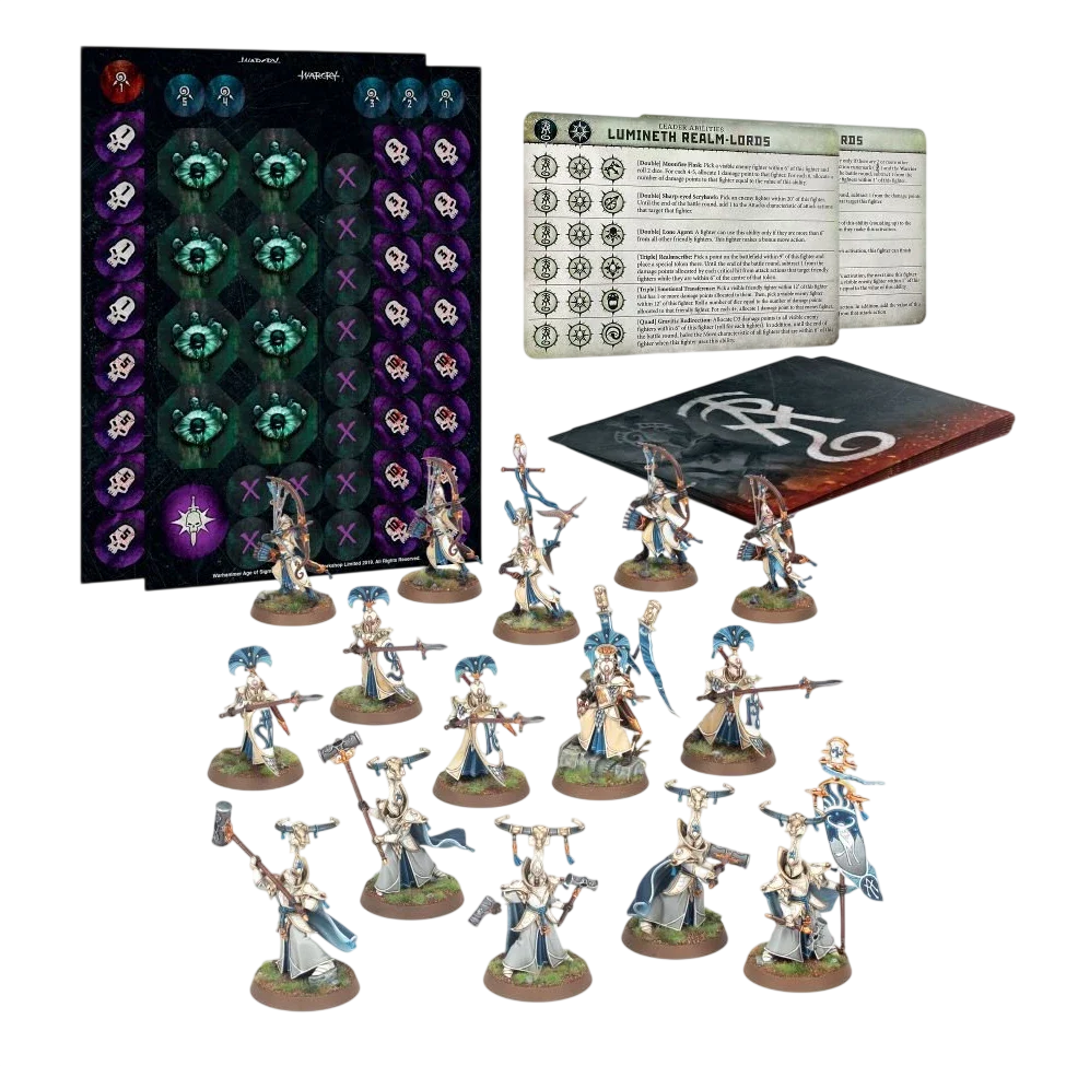 Warcry: Lumineth Realm-lords (New on Sprue)