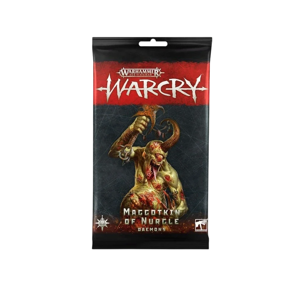 Warcry: Maggotkin of Nurgle Daemons Cards (2020)