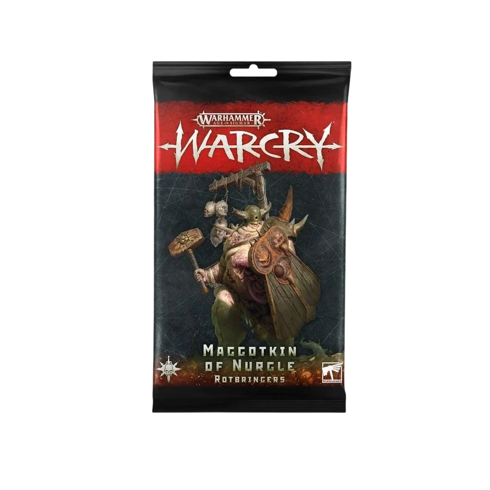 Warcry: Maggotkin of Nurgle Rotbringers Cards (2020)