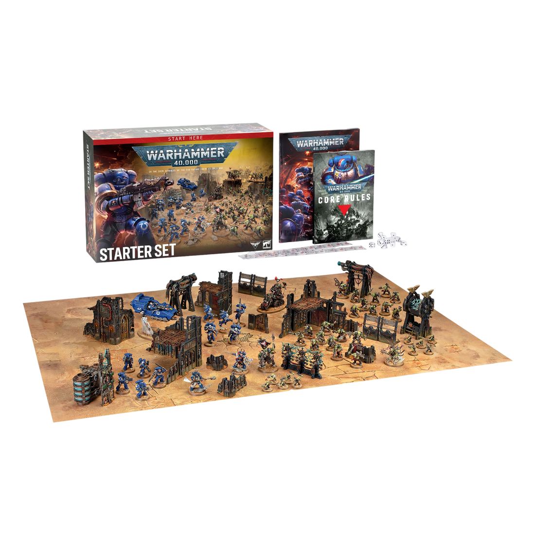 Warhammer 40,000 Starter Set (2026) (Custom Painted) (Assembled)