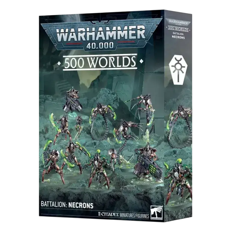 500 Worlds Battalion: Necrons (New in Box/Sprue)